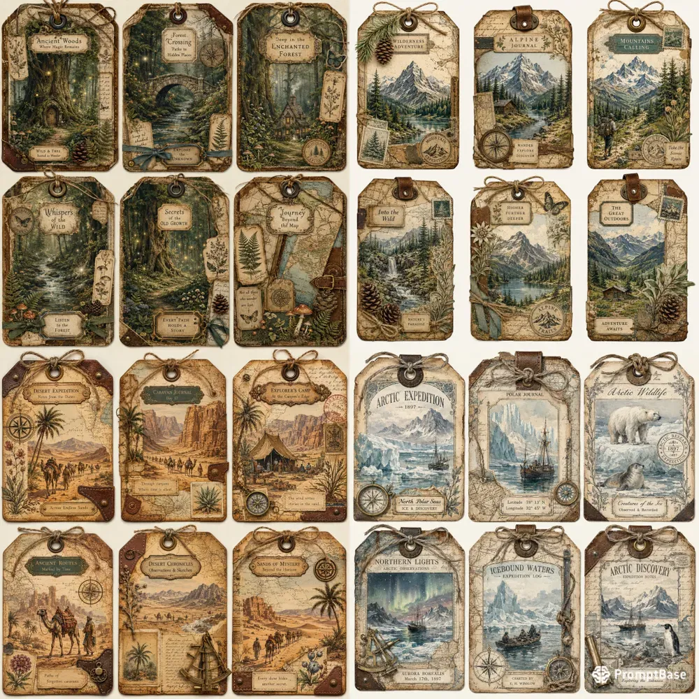 Vintage Wilderness Tag Collections