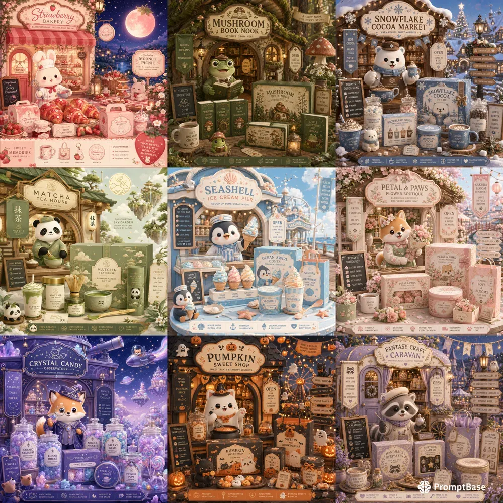 Kawaii Shop Universe Generator