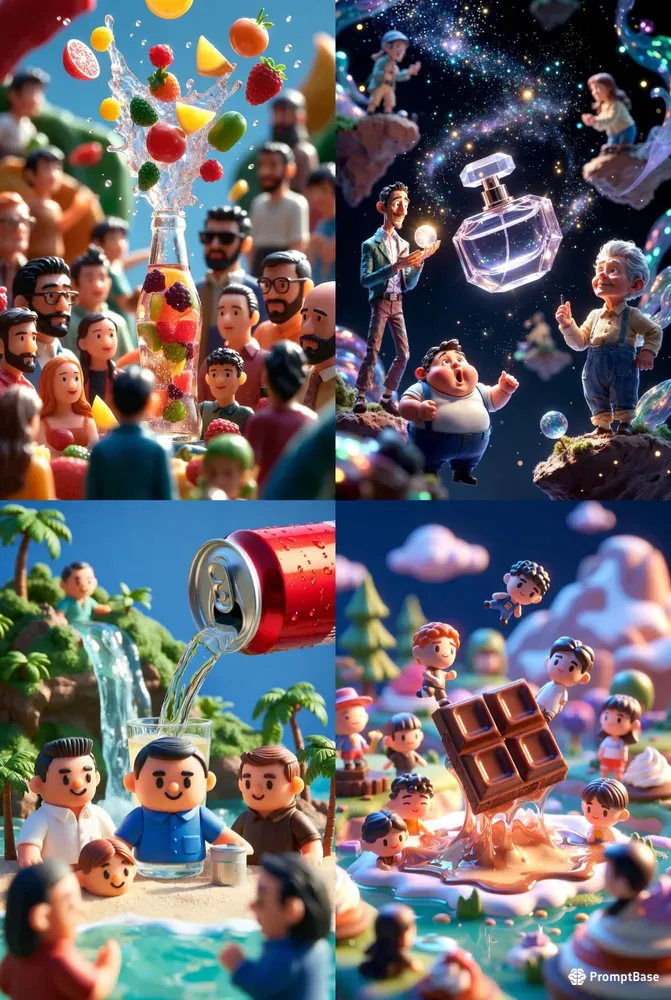 Mini Ad Dioramas