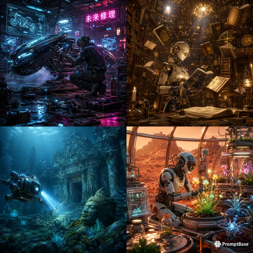 Futuristic Cinematic Worlds