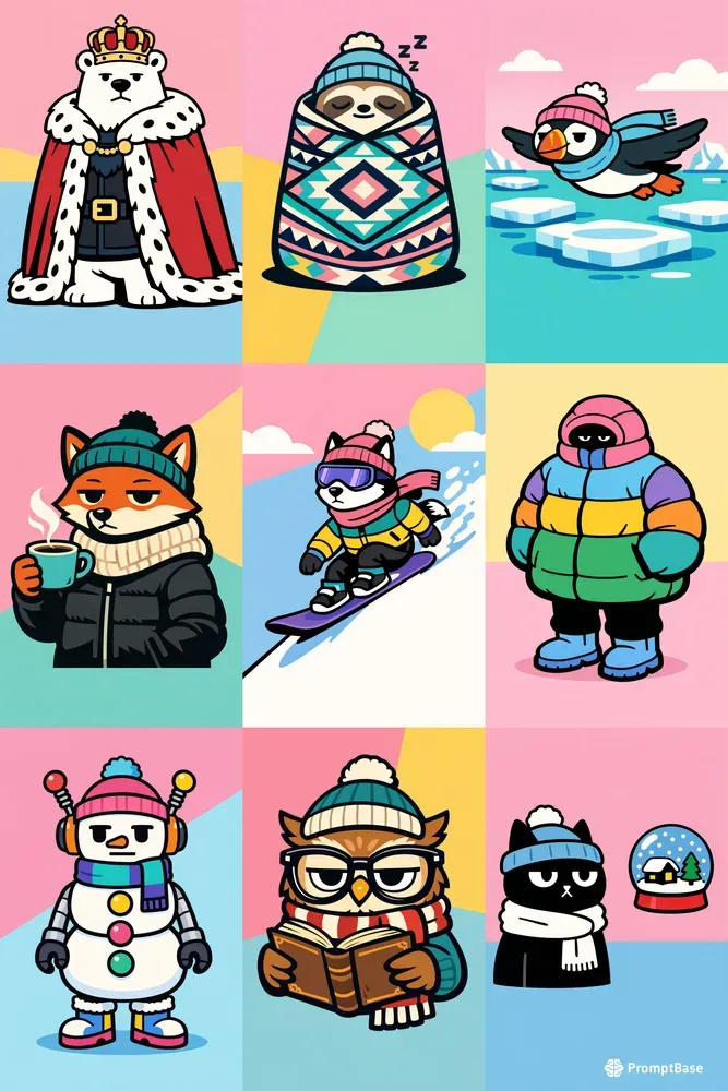Chromaflat Winter Icons
