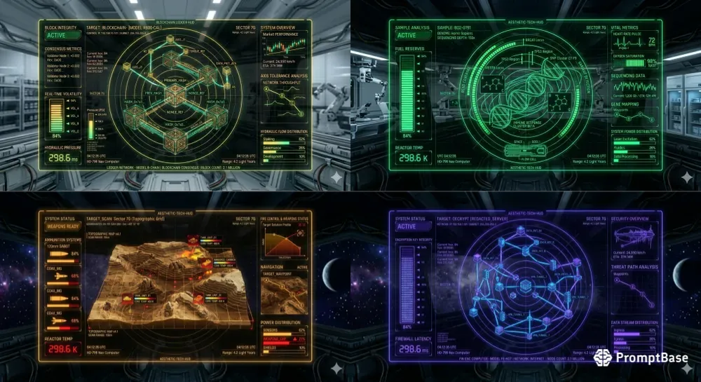 Gpt Scifi Hud Ui Elements