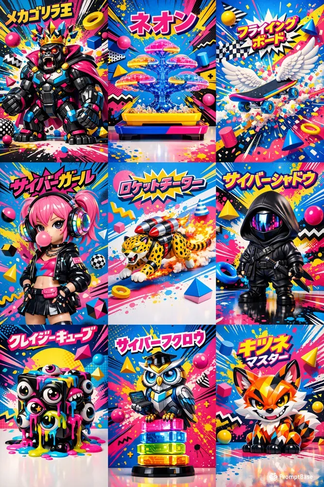 Neopop Hypertoy Geneses