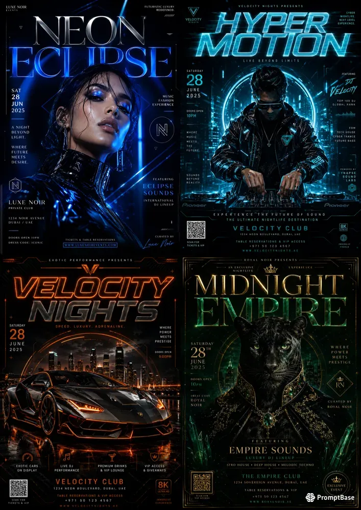 Cinematic Event Poster Generator