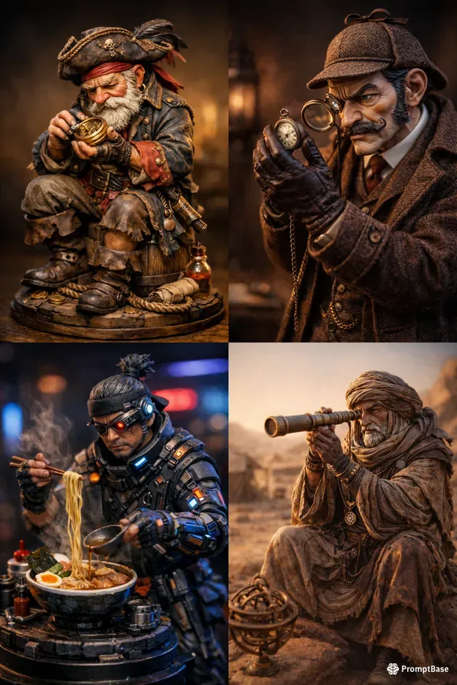 Cinematic Miniature Figurines