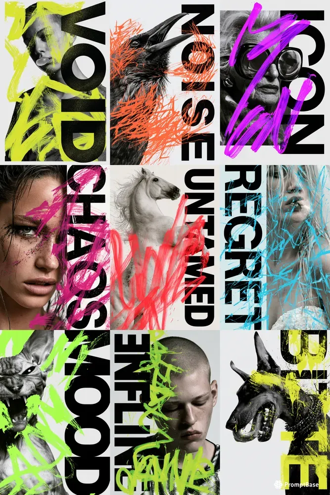 Neon Nihilism Poster Art