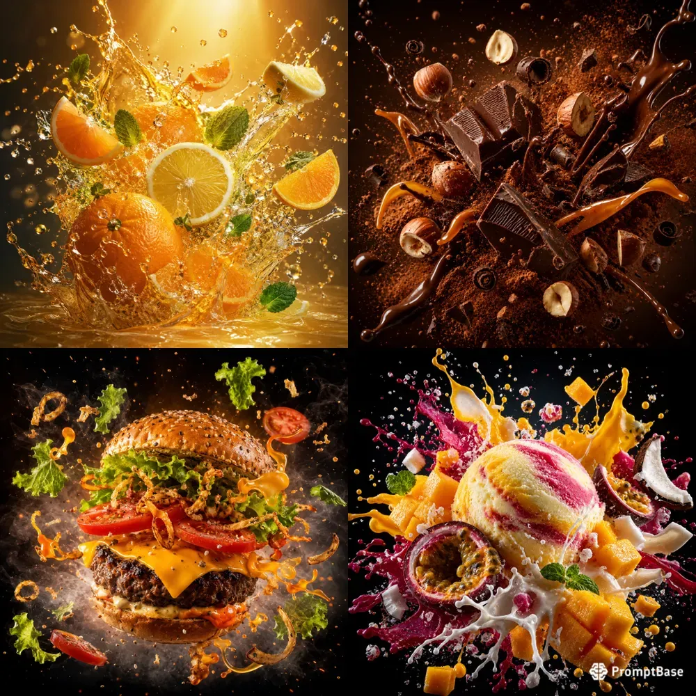 Cinematic Flavor Bursts