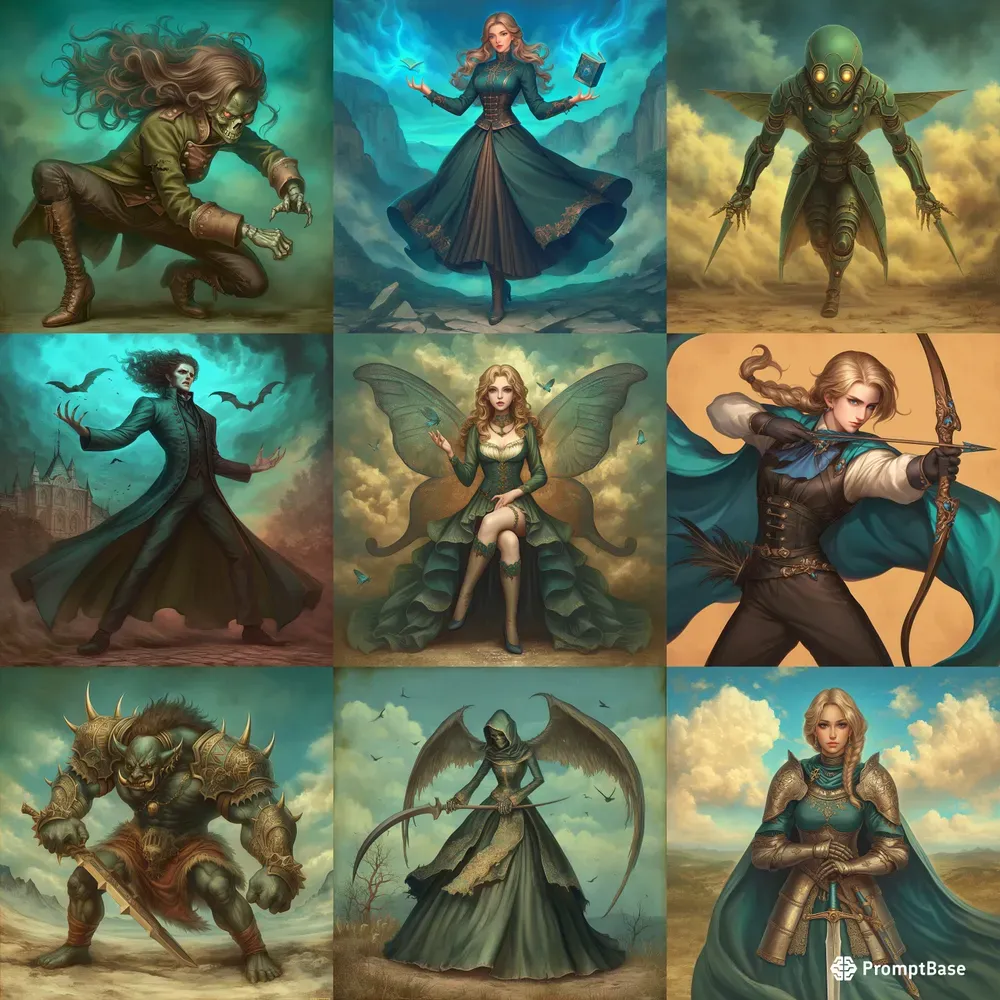 Epic Character Designs For Gaming