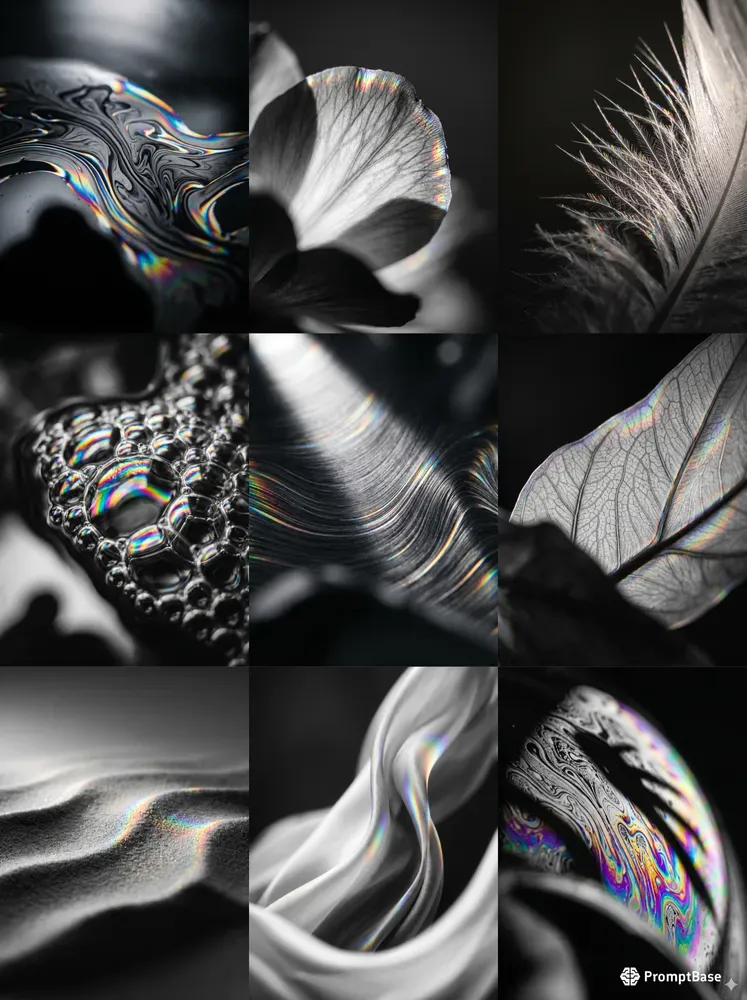 Abstract Prism Monochromes
