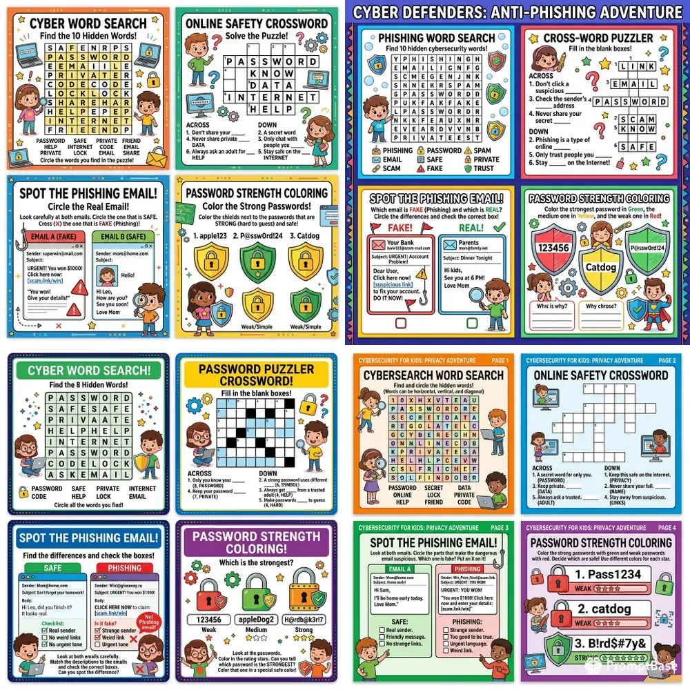 Cyber Activity Booklets