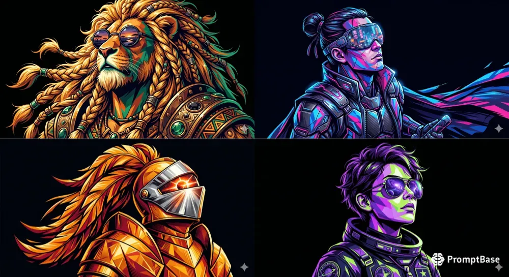 Heroic Vector Shard Portrait Masters