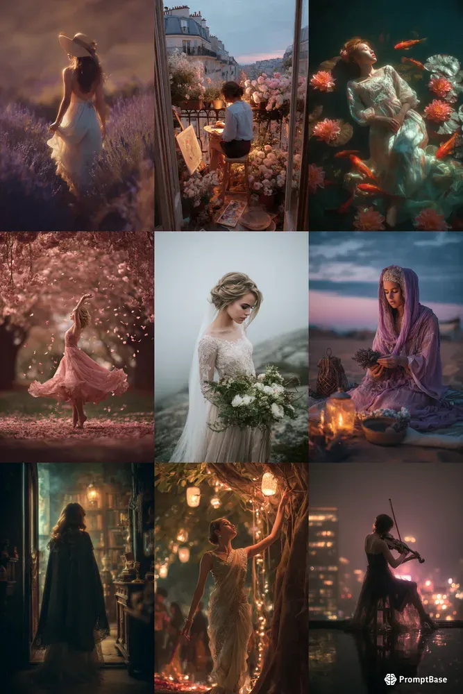 Dreamy Romantic Cinematic Scenes