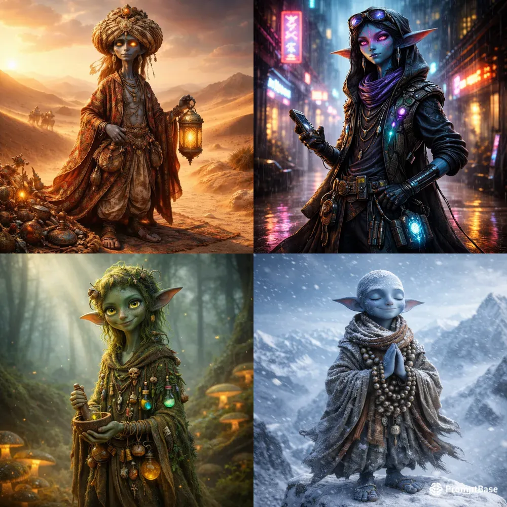 Mystic Stylized 3D Nomad Series