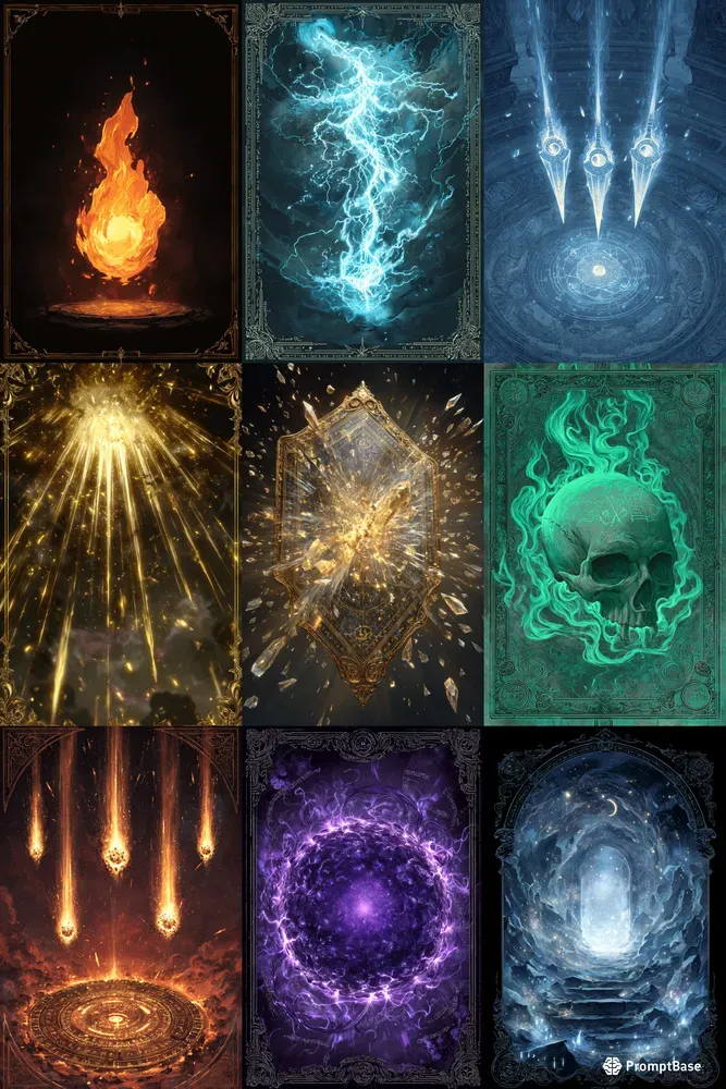 DnD Grimoire Spell Art Generator