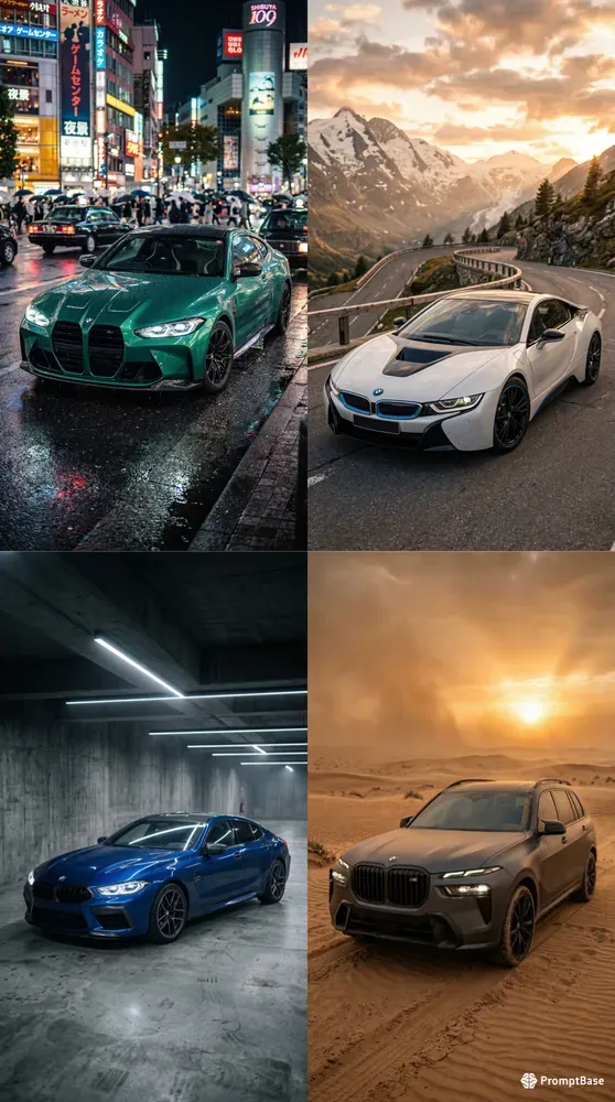 Hyperrealistic Bmw Luxury Supercars 8K