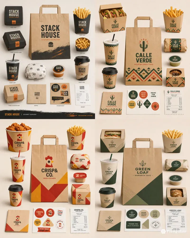 Fast Food Packaging System Generator