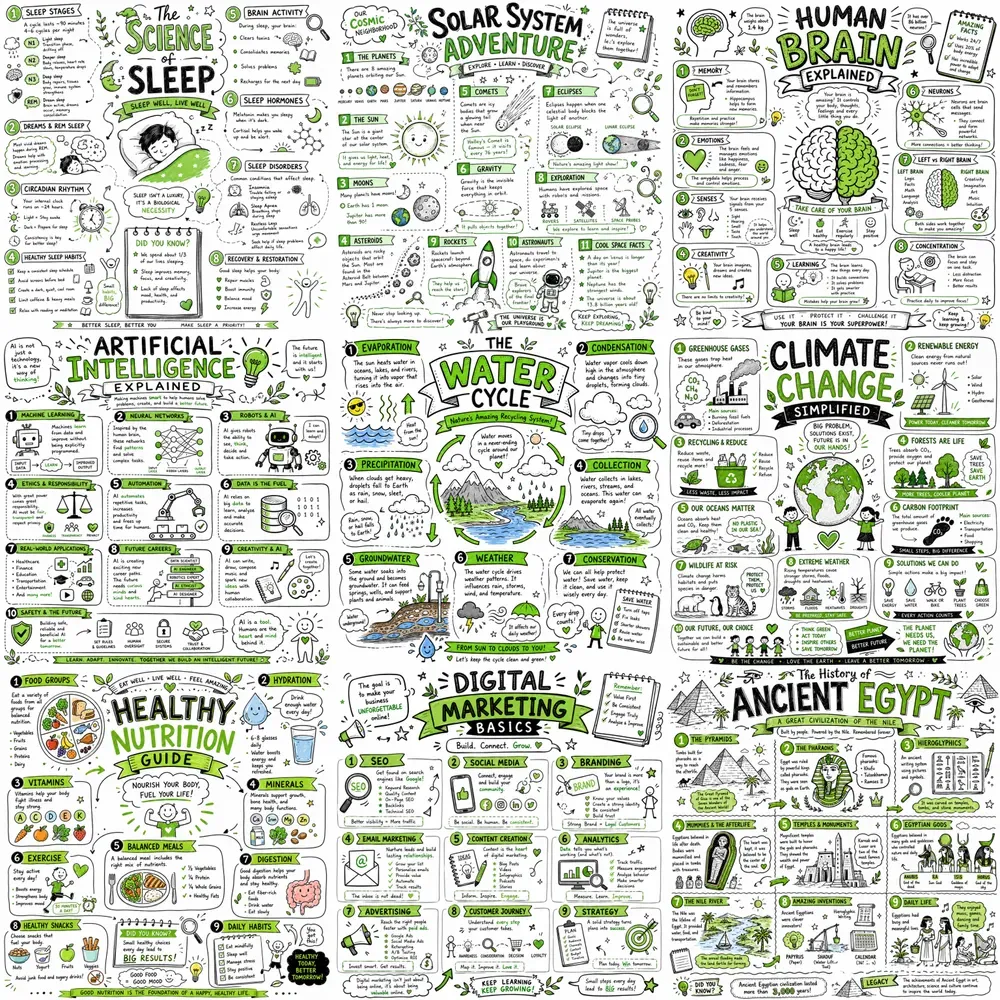 Sketchnote Infographic Creators