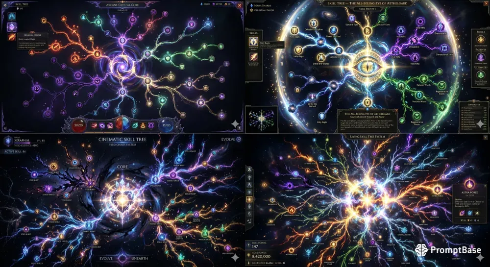 Living Skill Tree Generator Cinematics