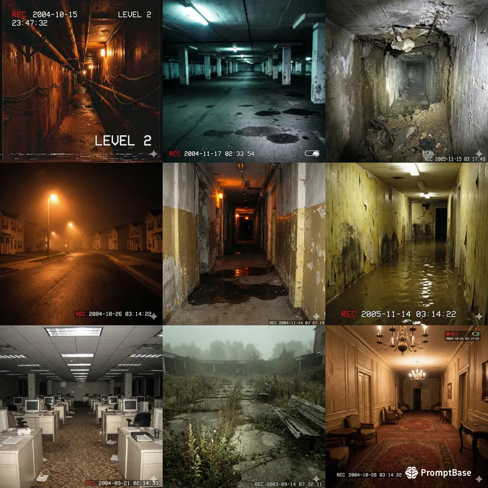 Liminal Space Backrooms