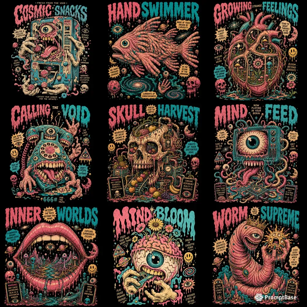 Surreal Punk Graphics