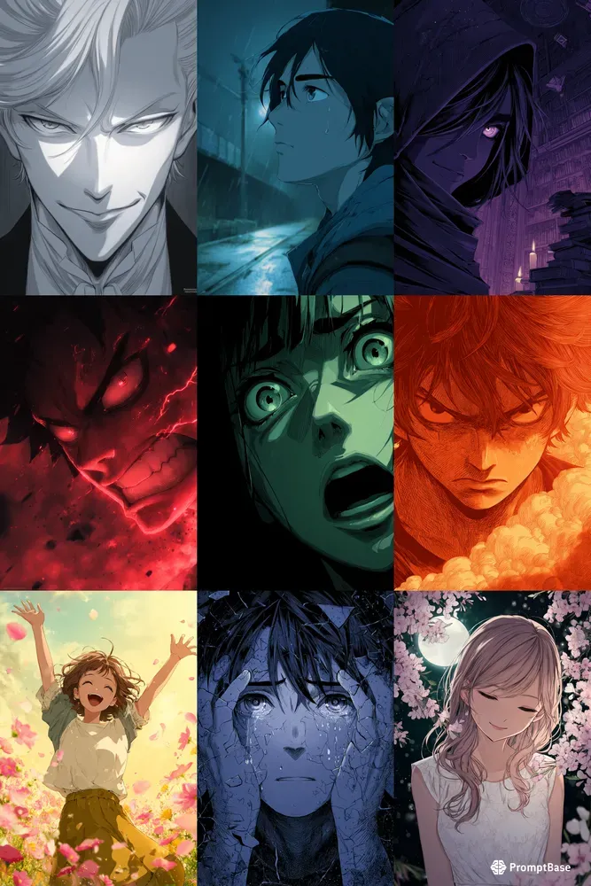 Anime Emotions Personified Generator