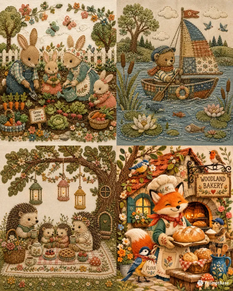 Stitched Storybook Tales