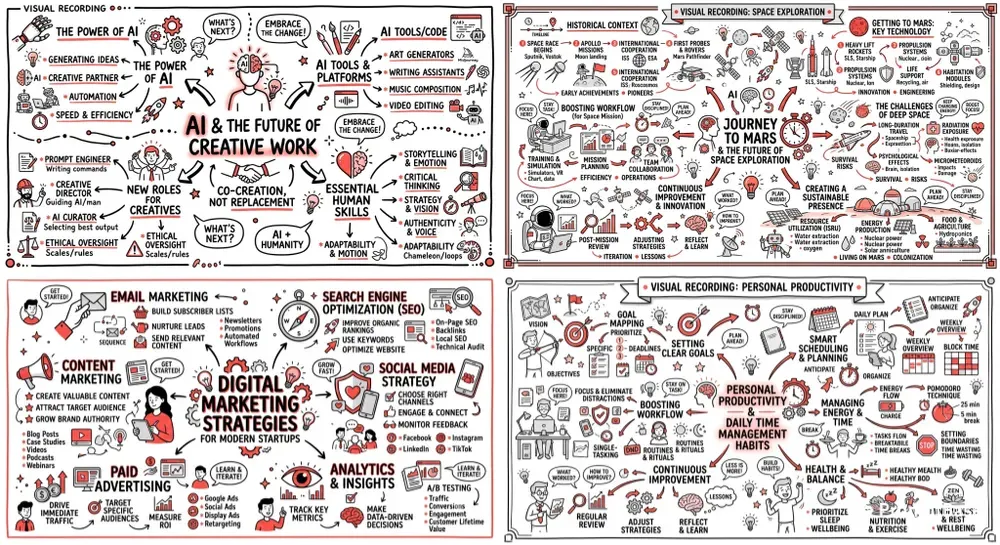 Visual Sketchnote Infographics