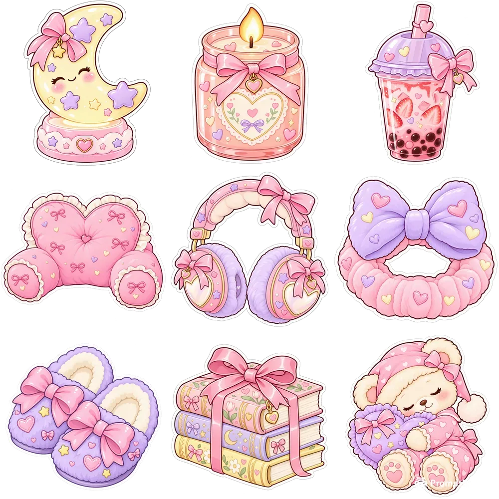 Cute Cozy Tween Stickers