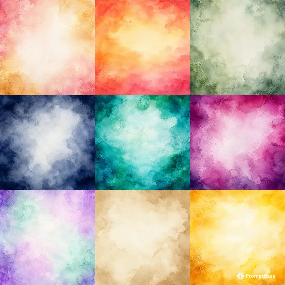 Watercolor Background Wash Papers
