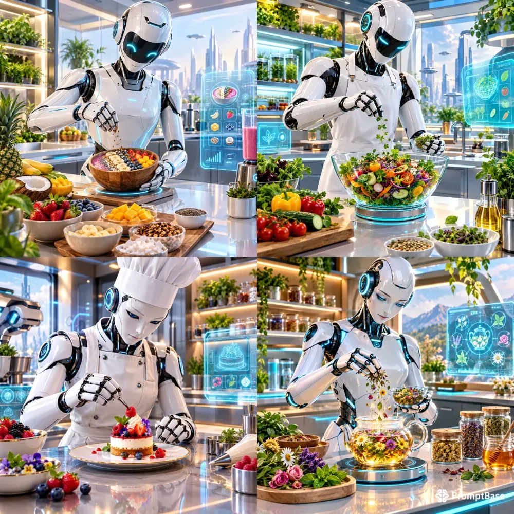 Futuristic Kitchen Creations