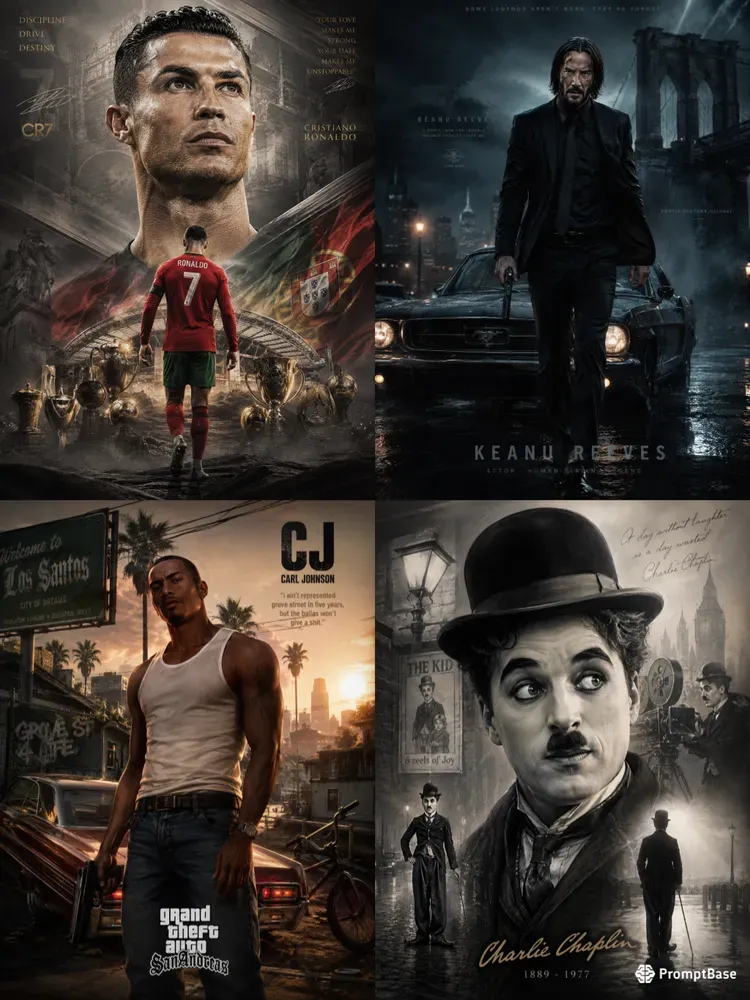 Cinematic Masterpiece Art Generator