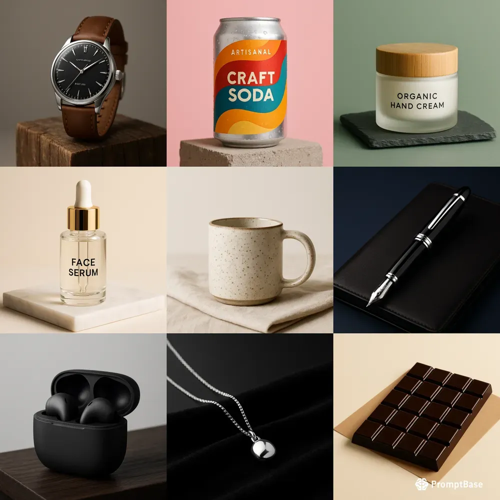Minimalist Product Showcase Generators