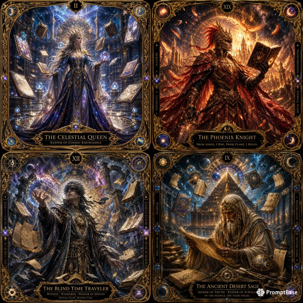 Infinite Tarot Worlds