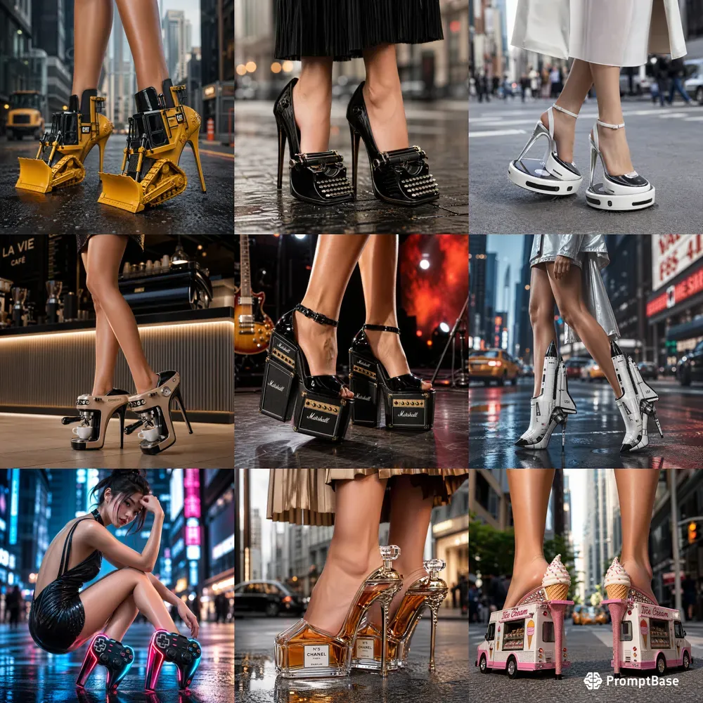 Surreal Object Heel Creator Pros
