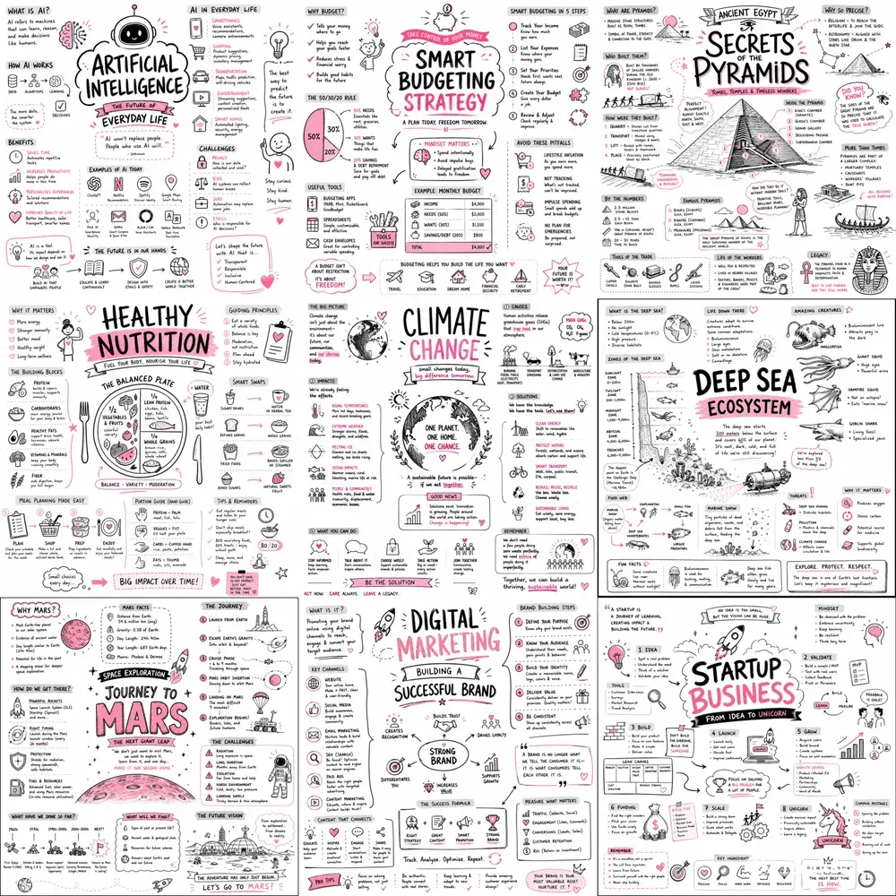 Handdrawn Sketchnotes