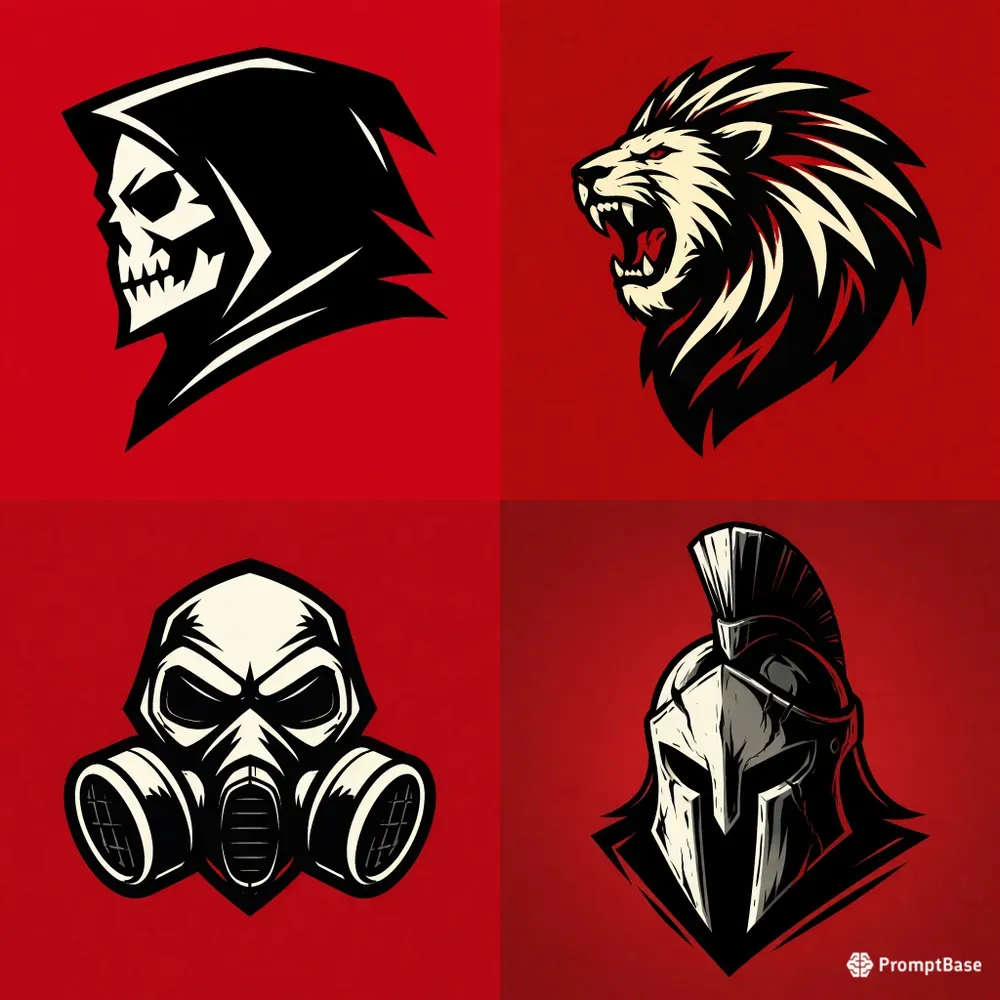 Minimalist Esports Logo Vector Style