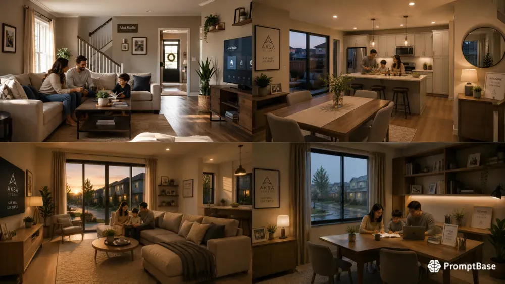 Cozy Family House Ads