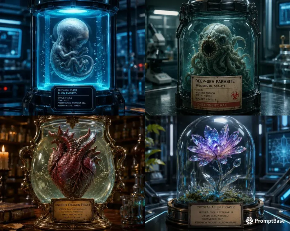 Scientific Specimen Jar Designers