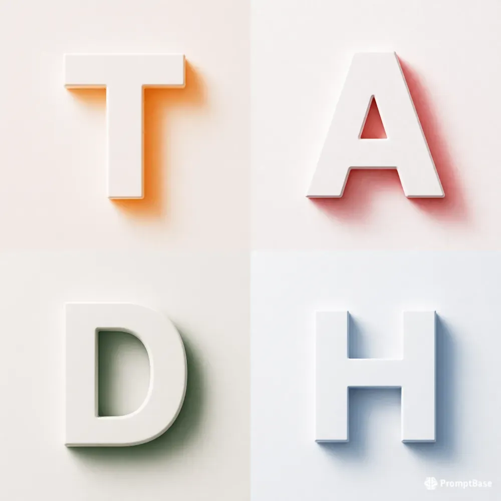 Alphabet Lettering Invisible Invisible Minimalist Letters With Shadows ChatGPT Image Prompt | PromptBase