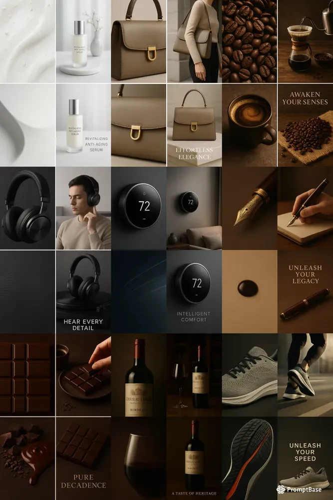 Product Showcase Poster Grids ChatGPT Image Prompt | PromptBase