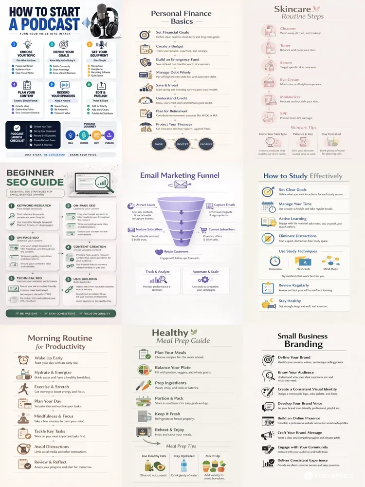 Infographic Cheat Sheet Generator ChatGPT Image Prompt | PromptBase