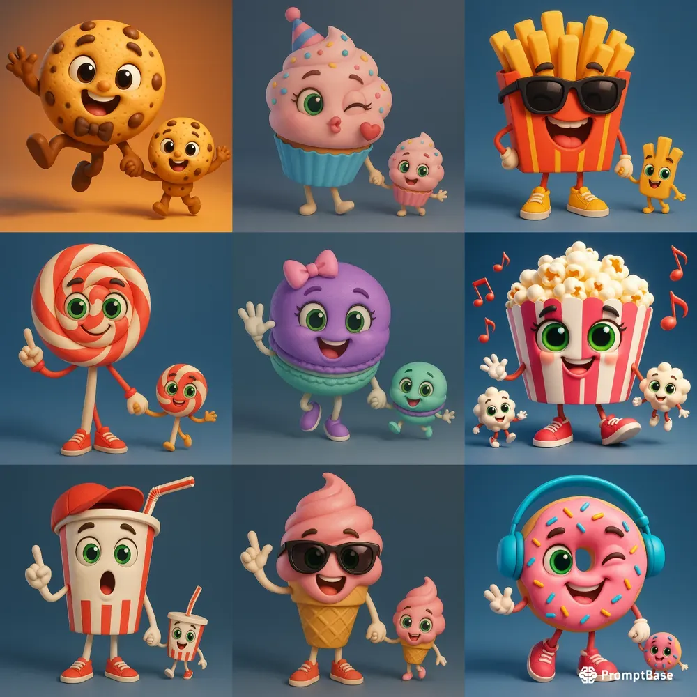 cartoon-snack-characters-3d-happy-style-chatgpt-image-prompt-promptbase