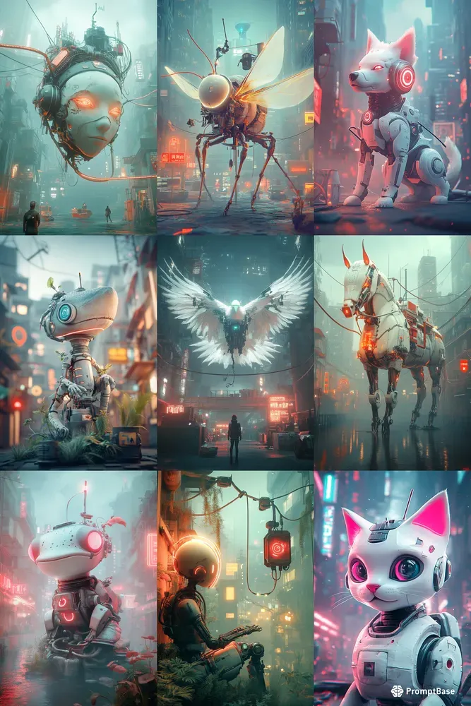 Advanced Creatures Book Covers Midjourney Prompt | PromptBase