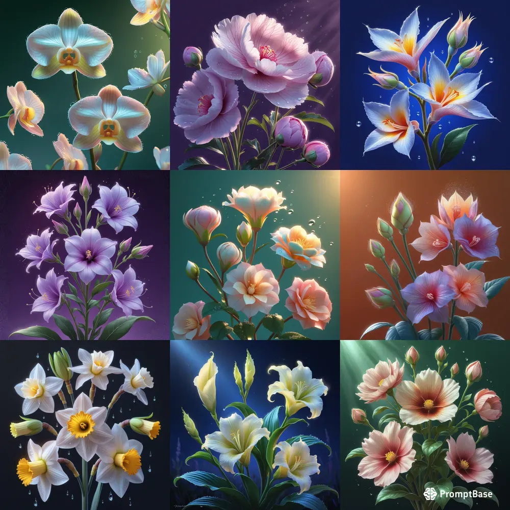 Hyper Realistic Hybrid Flowers Leonardo Ai Prompt | PromptBase