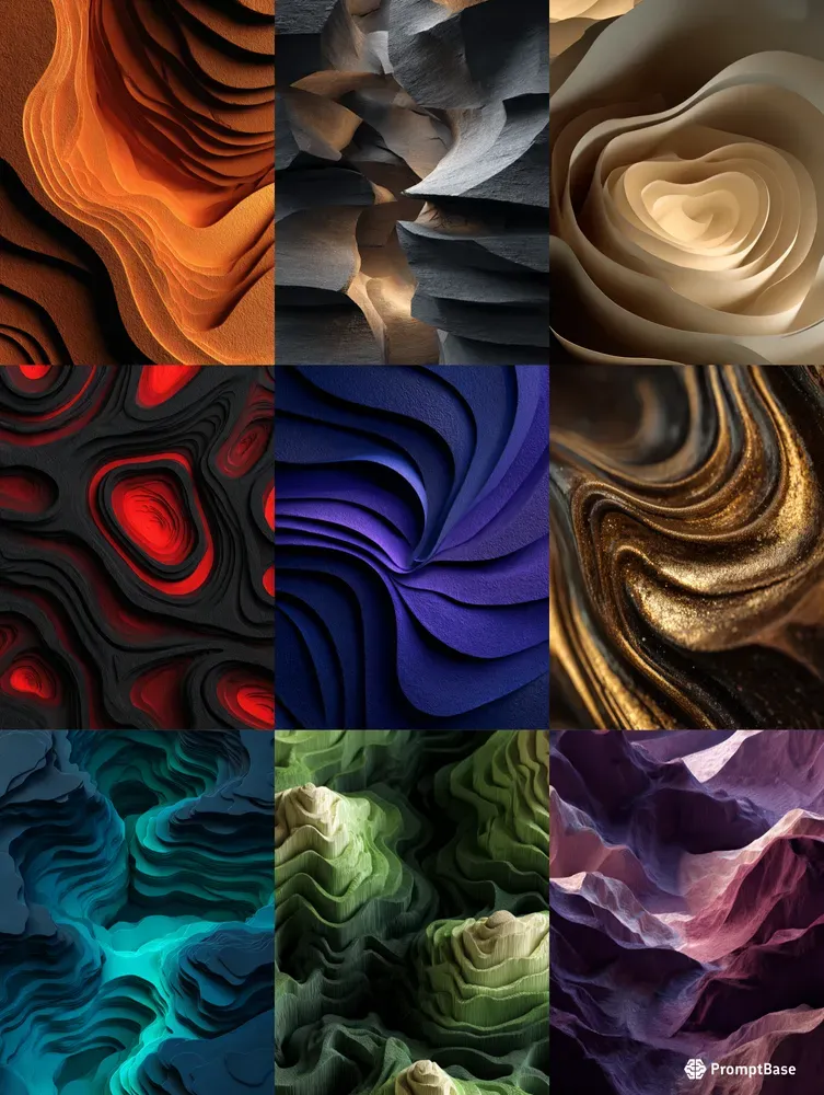 Easy Deep 3D Abstracts Midjourney Prompt | PromptBase