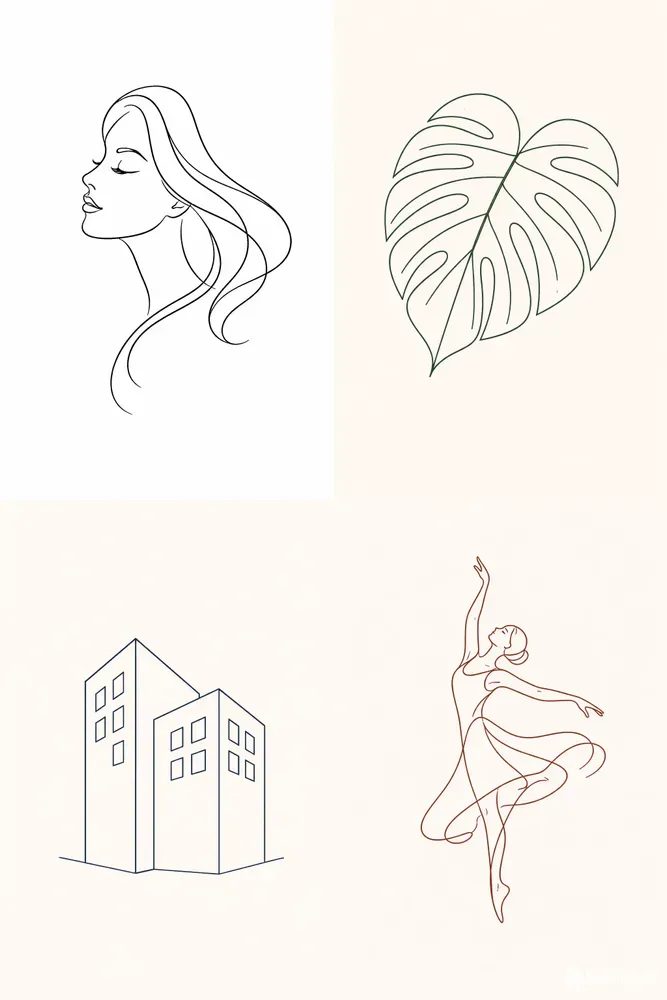 Minimalist Line Art Generator ChatGPT Image Prompt | PromptBase