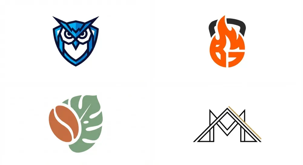 The Vector Forge Minimalist Flat Logos Gemini Image Prompt | PromptBase