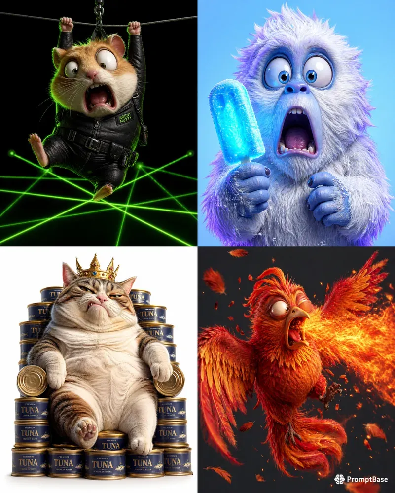 Ultraviral 3D Meme Character Engines ChatGPT Image Prompt | PromptBase