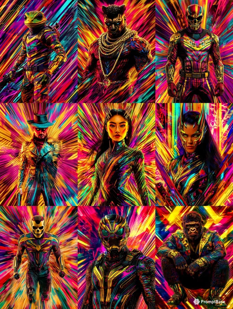 Marvel Cinematic Posters Midjourney Prompt | PromptBase