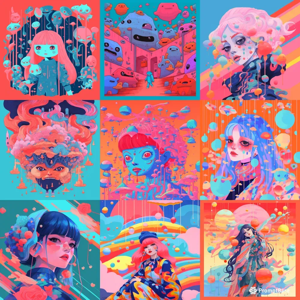 Animated Gifs Album Art Covers Midjourney Prompt | PromptBase